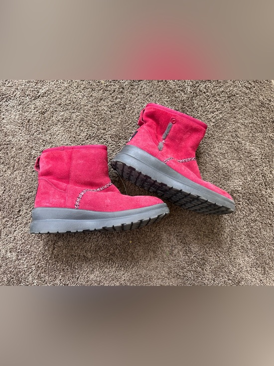UGG Shoes - UGG Women’s Red Suede Ankle Boots- 5